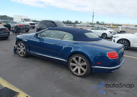 2016 Bentley Continental Gt W12 z USA, uszkodzony, nr VIN SCBGU3ZA3GC052654